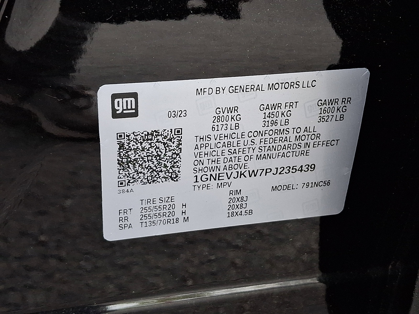 Certified 2023 Chevrolet Traverse RS w/ LPO, Floor Liner Package AWD/4WD image 27