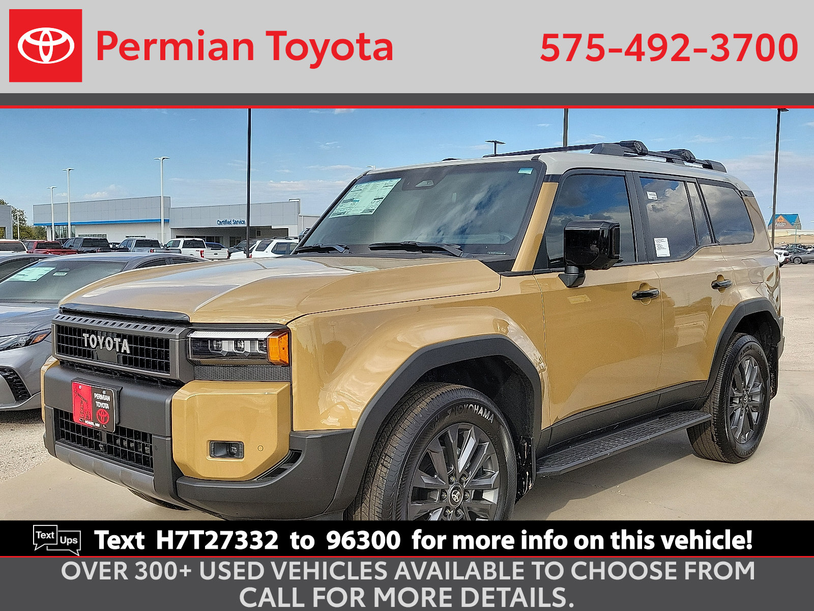 New 2025 Toyota Land Cruiser w/ Premium Package image 1