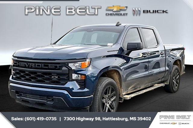 Certified 2023 Chevrolet Silverado 1500 Custom w/ LPO, Dark Essentials Package