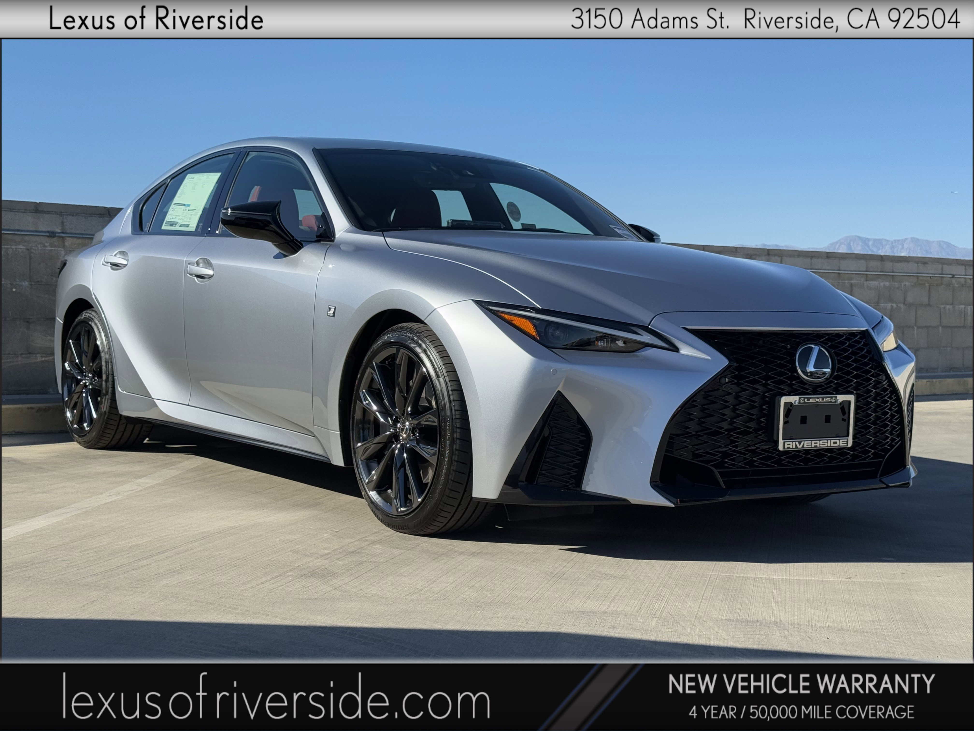 New 2025 Lexus IS 350 F Sport