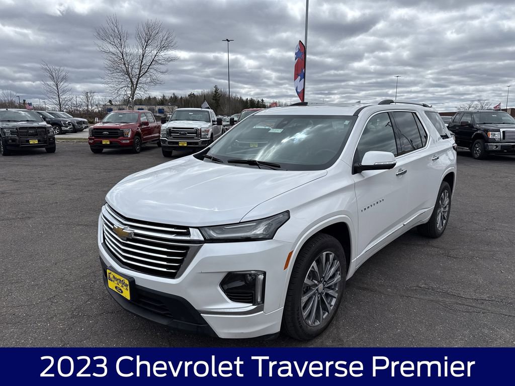 Used 2023 Chevrolet Traverse Premier w/ LPO, Floor Liner Package AWD/4WD image 2
