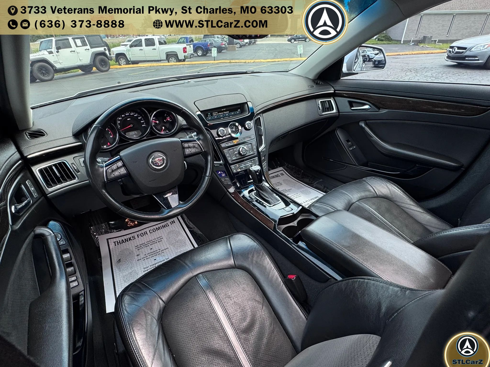 Used 2010 Cadillac CTS V w/ Wood Trim Package RWD image 9