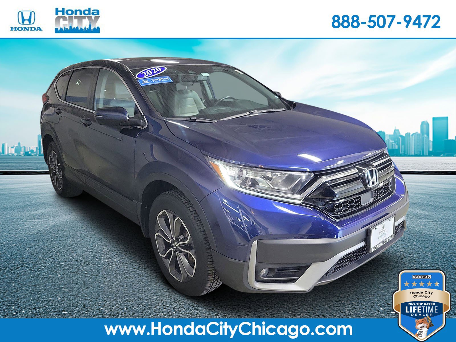 Certified 2020 Honda CR-V EX-L image 1