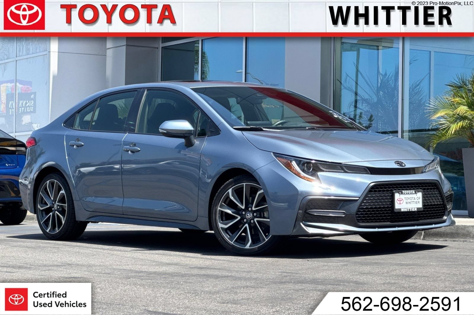 Certified 2022 Toyota Corolla SE w/ SE Premium Package FWD image 1