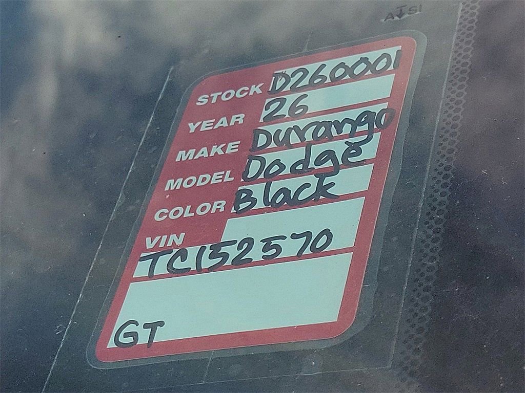 New 2026 Dodge Durango GT w/ Blacktop Package image 23