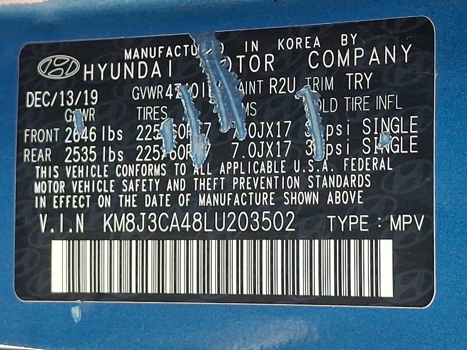 Used 2020 Hyundai Tucson Value AWD/4WD image 27