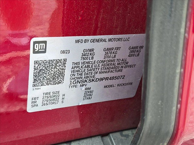 Used 2023 Chevrolet Tahoe Premier w/ Texas Edition AWD/4WD image 26