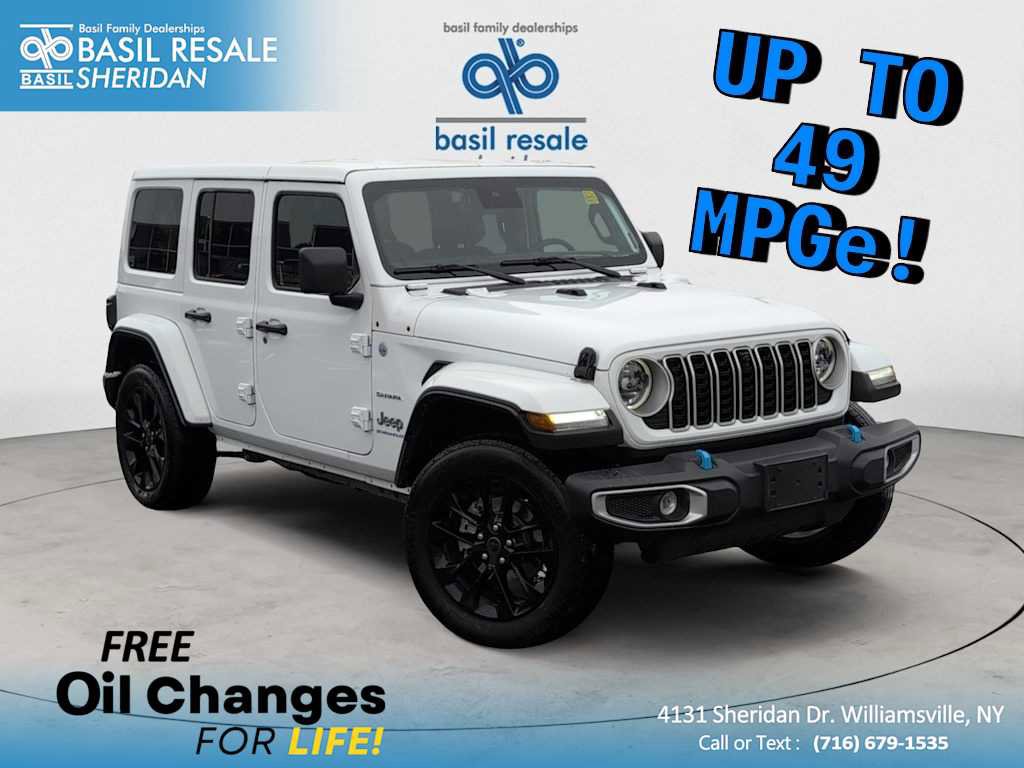 Used 2024 Jeep Wrangler Sahara w/ Technology Group image 1