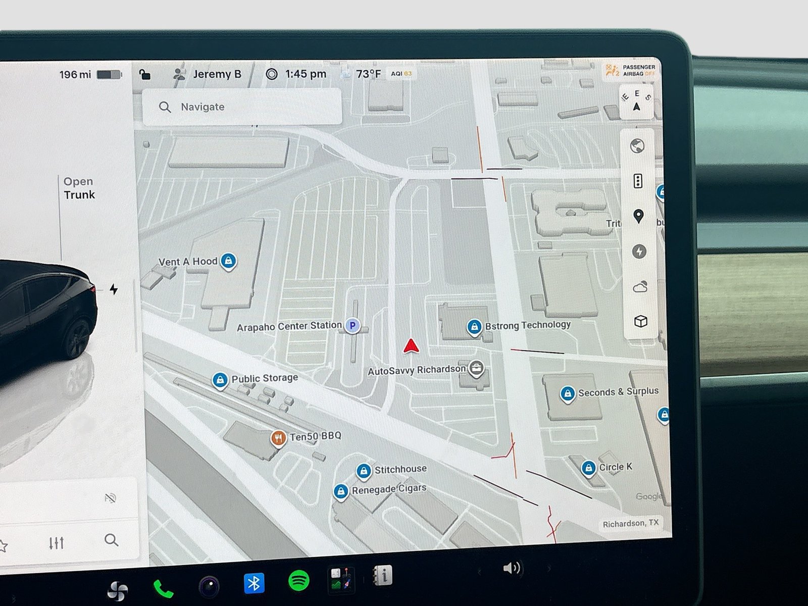Used 2025 Tesla Model Y Long Range RWD image 12