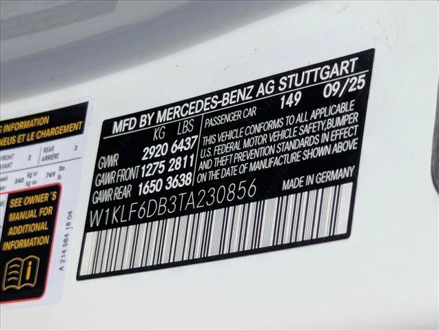 New 2026 Mercedes-Benz E 53 AMG e 4MATIC Sedan image 17