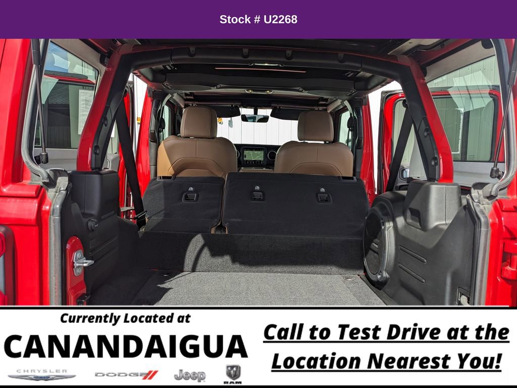 Used 2021 Jeep Wrangler Unlimited Sahara 4xe w/ Cold Weather Group image 19