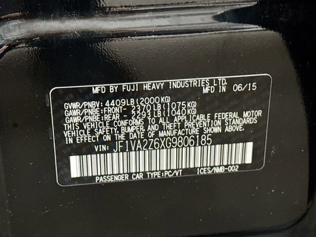 Used 2016 Subaru WRX STI Limited image 30