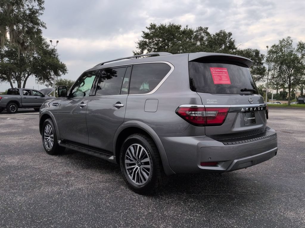 Certified 2023 Nissan Armada SL w/ Captain's Chairs Package RWD image 6