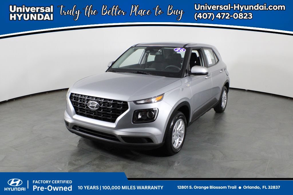 Certified 2026 Hyundai Venue SE