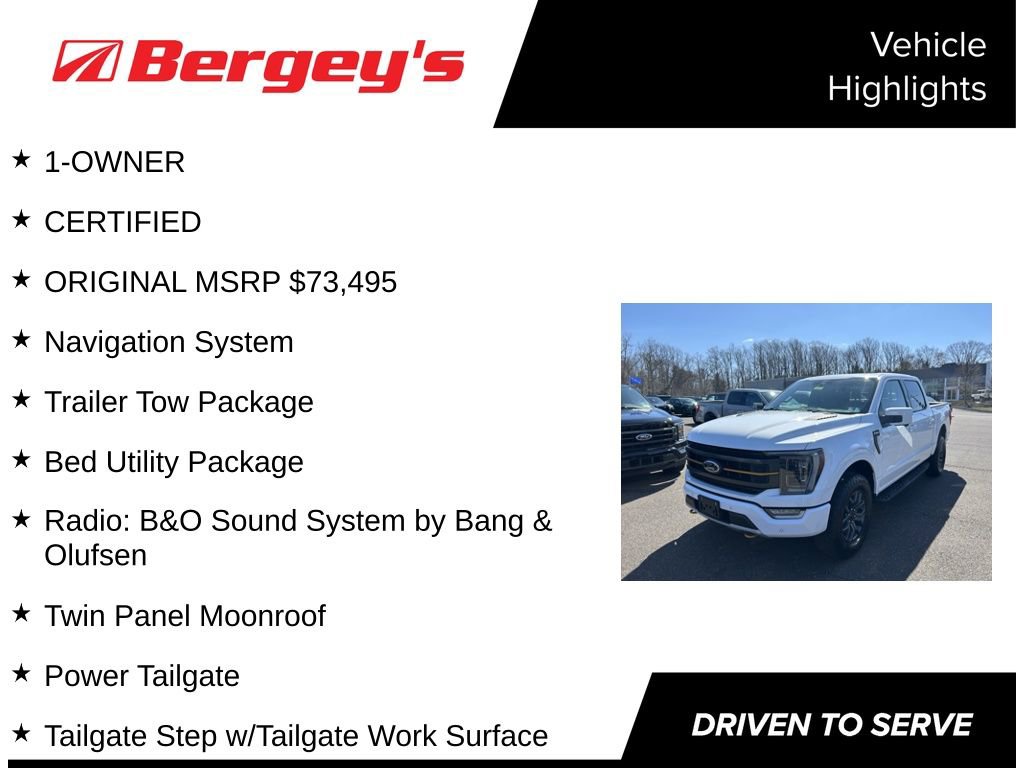 Certified 2022 Ford F150 Tremor w/ Equipment Group 402A High image 5