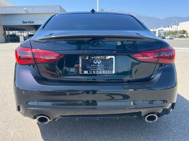 Certified 2023 INFINITI Q50 Red Sport 400 w/ Black Opal Edition RWD image 8