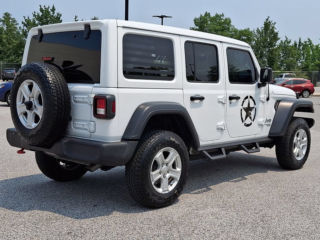 Used 2021 Jeep Wrangler Unlimited Sport w/ Sun And Sound Package AWD/4WD image 9