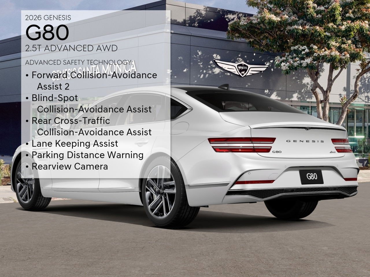 New 2026 Genesis G80 2.5T Advanced image 7