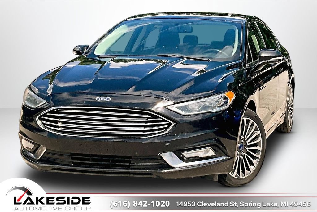 Used 2017 Ford Fusion Titanium FWD image 1