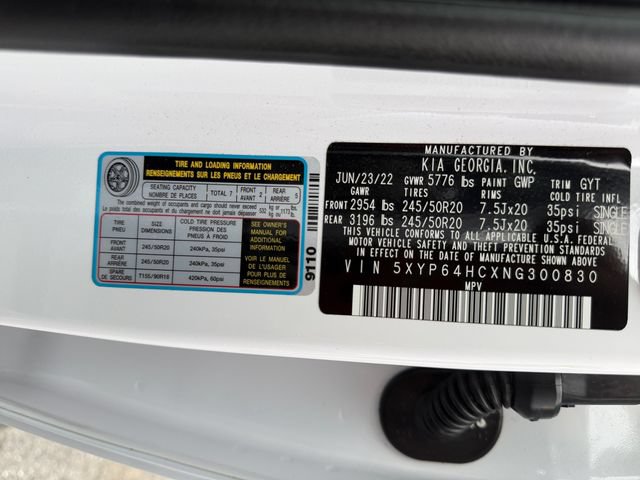 Certified 2022 Kia Telluride S FWD image 30