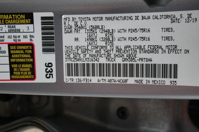 Used 2020 Toyota Tacoma SR AWD/4WD image 27