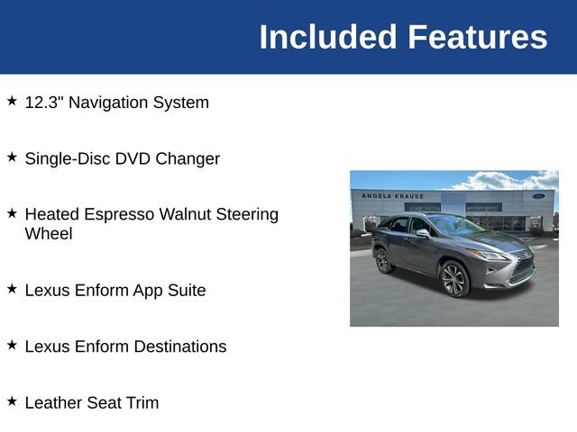 Used 2017 Lexus RX 350 FWD w/ Premium Package image 5