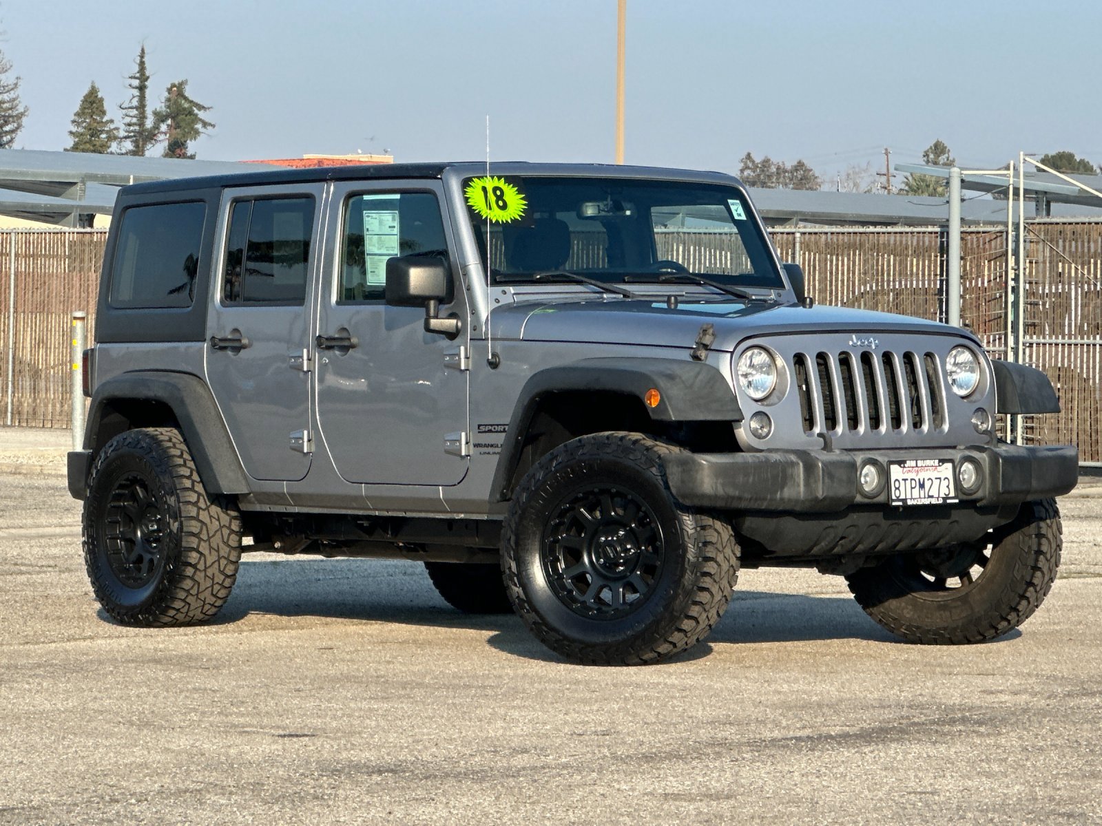 Used 2018 Jeep Wrangler Unlimited Sport S image 2