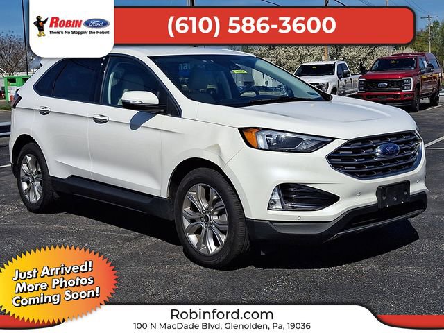 Certified 2023 Ford Edge Titanium w/ Cargo Accessory Package AWD/4WD image 1