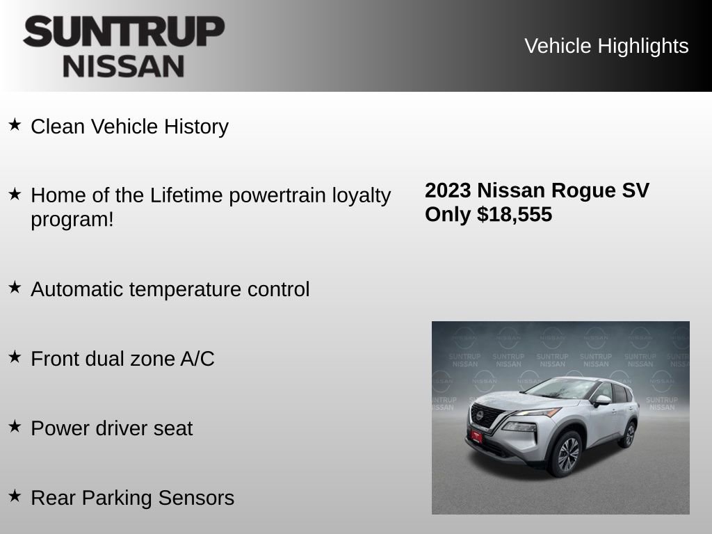 Used 2023 Nissan Rogue SV FWD image 8