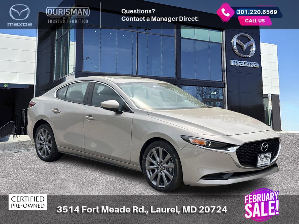 Certified 2025 MAZDA MAZDA3 s