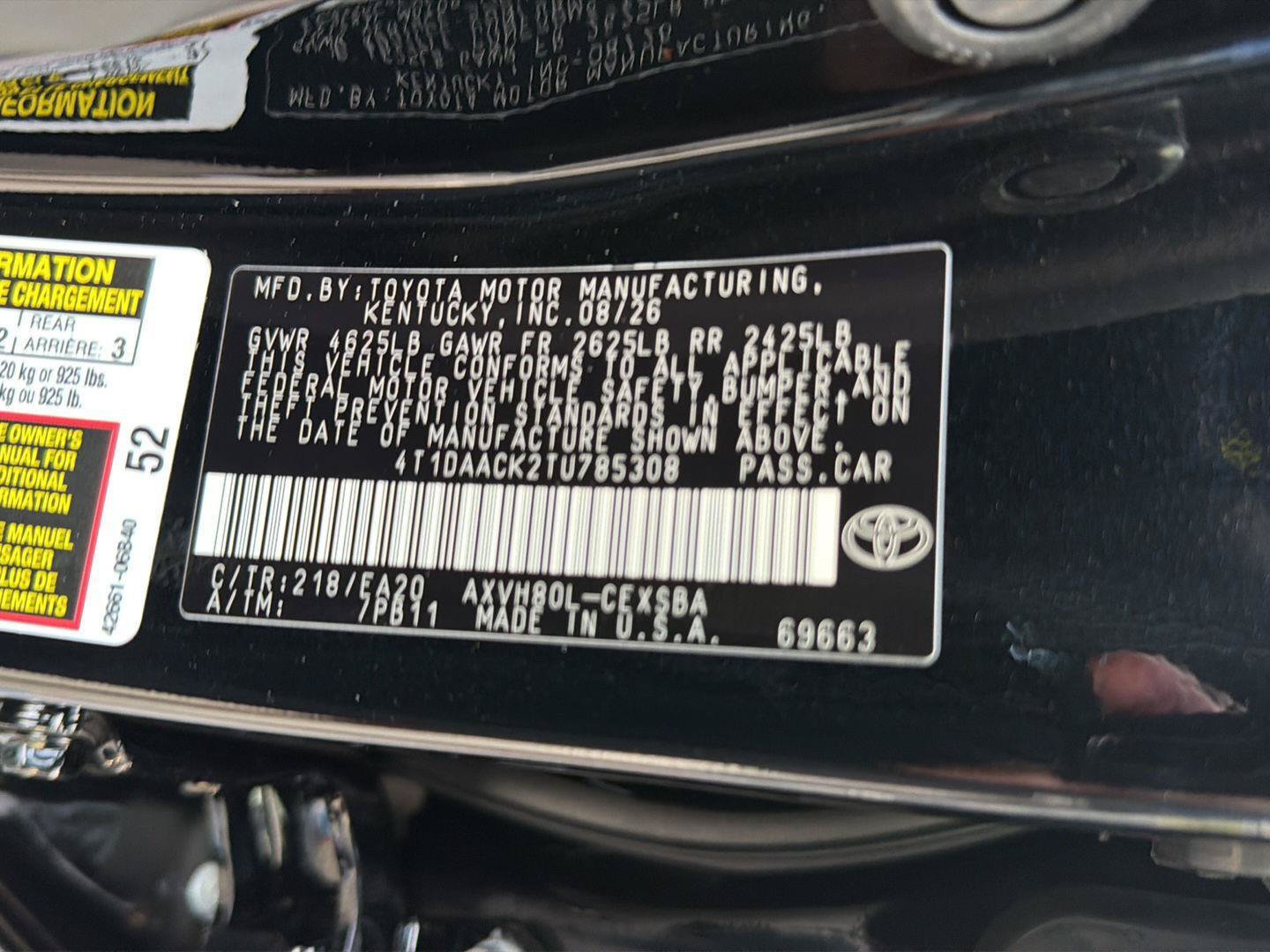 New 2026 Toyota Camry SE w/ Multimedia Upgrade Package FWD image 30