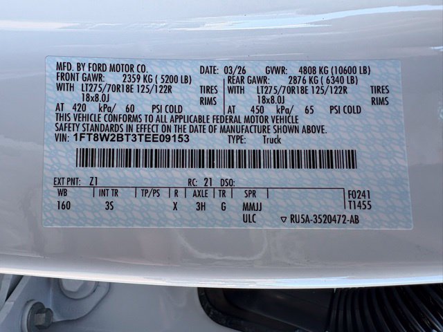 New 2026 Ford F250 XLT w/ XLT Premium Package AWD/4WD image 30