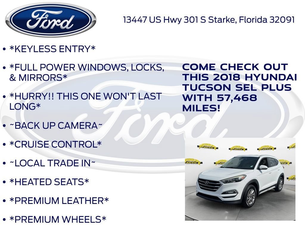 Used 2018 Hyundai Tucson SEL Plus AWD/4WD image 12