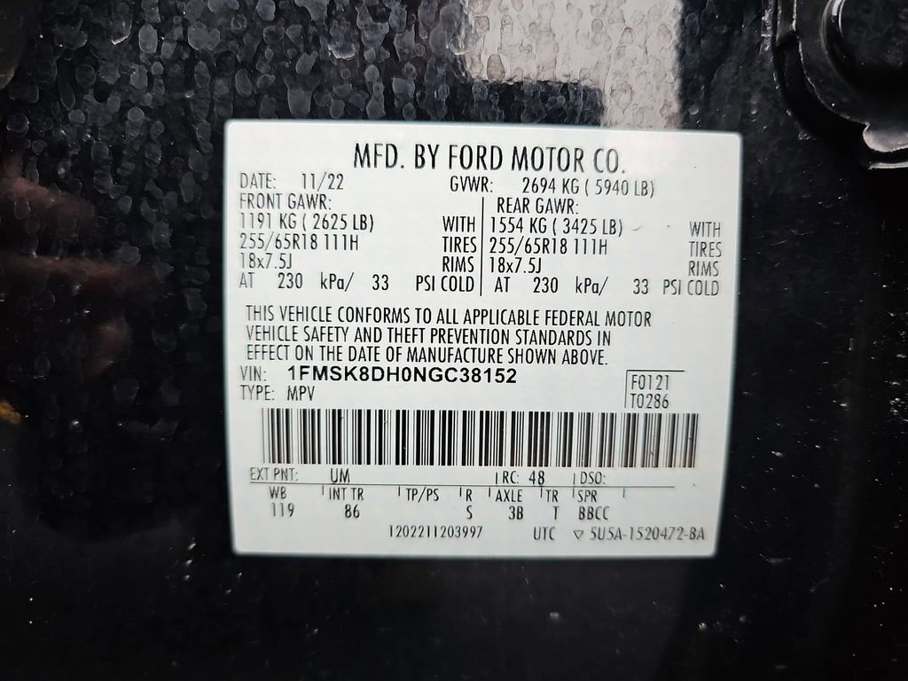 Used 2022 Ford Explorer XLT w/ Class IV Trailer Tow Package image 37