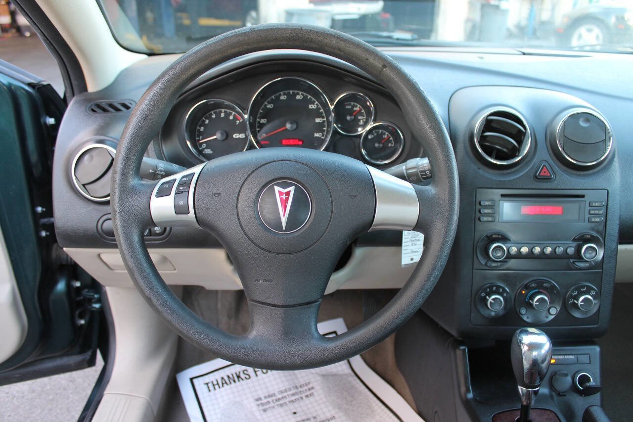 Used 2007 Pontiac G6 Sedan w/ Sport Package FWD image 37