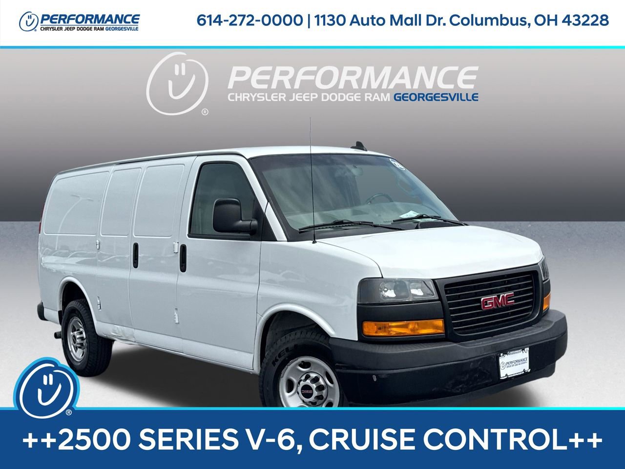 Used 2020 GMC Savana 2500 w/ Driver Convenience Package