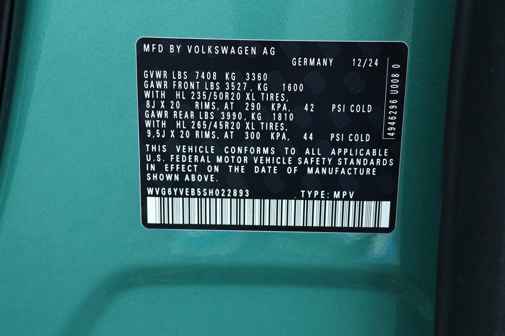 New 2025 Volkswagen ID. Buzz 1st Edition image 45