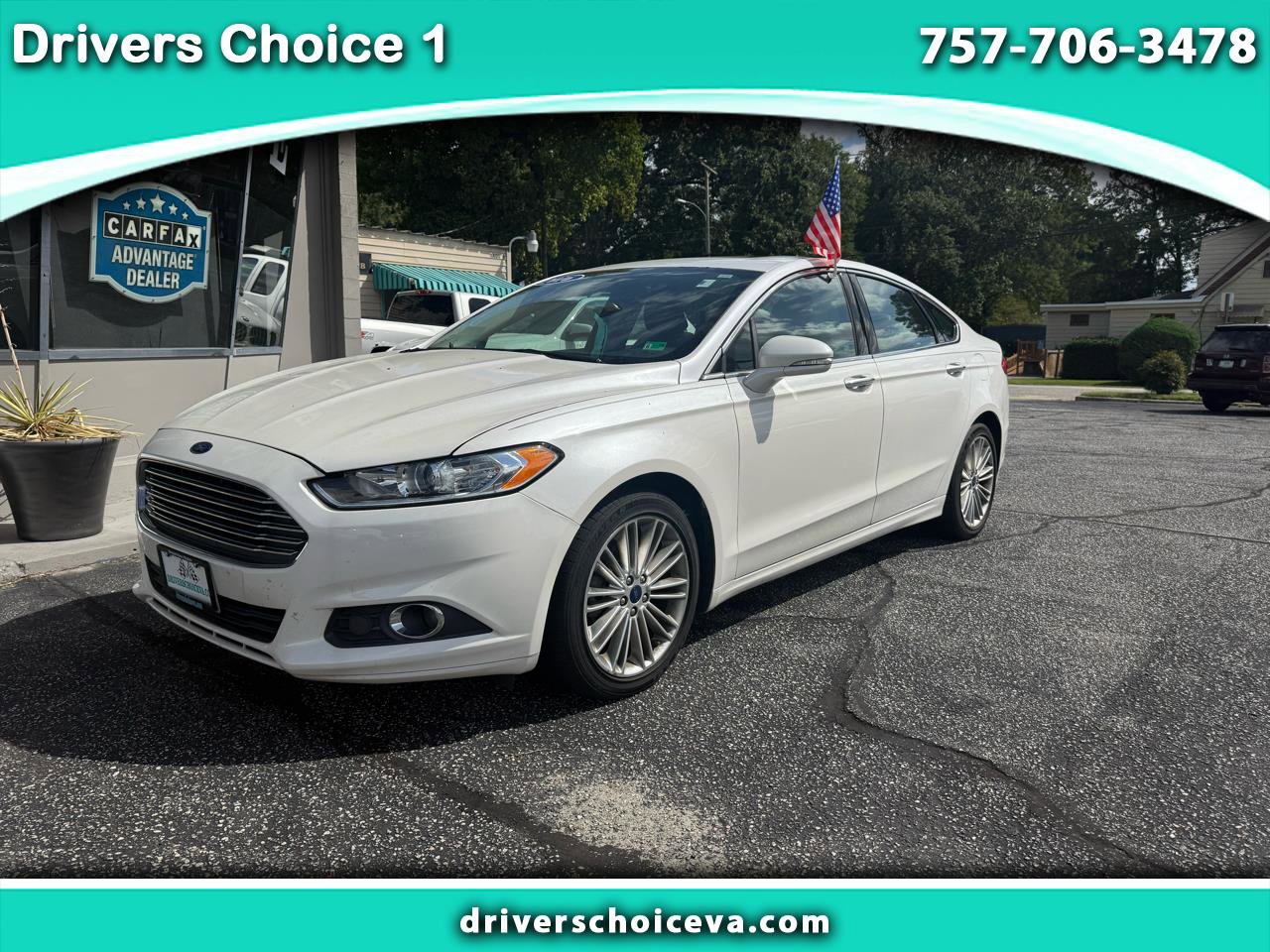 Used 2016 Ford Fusion SE w/ Equipment Group 202A image 1