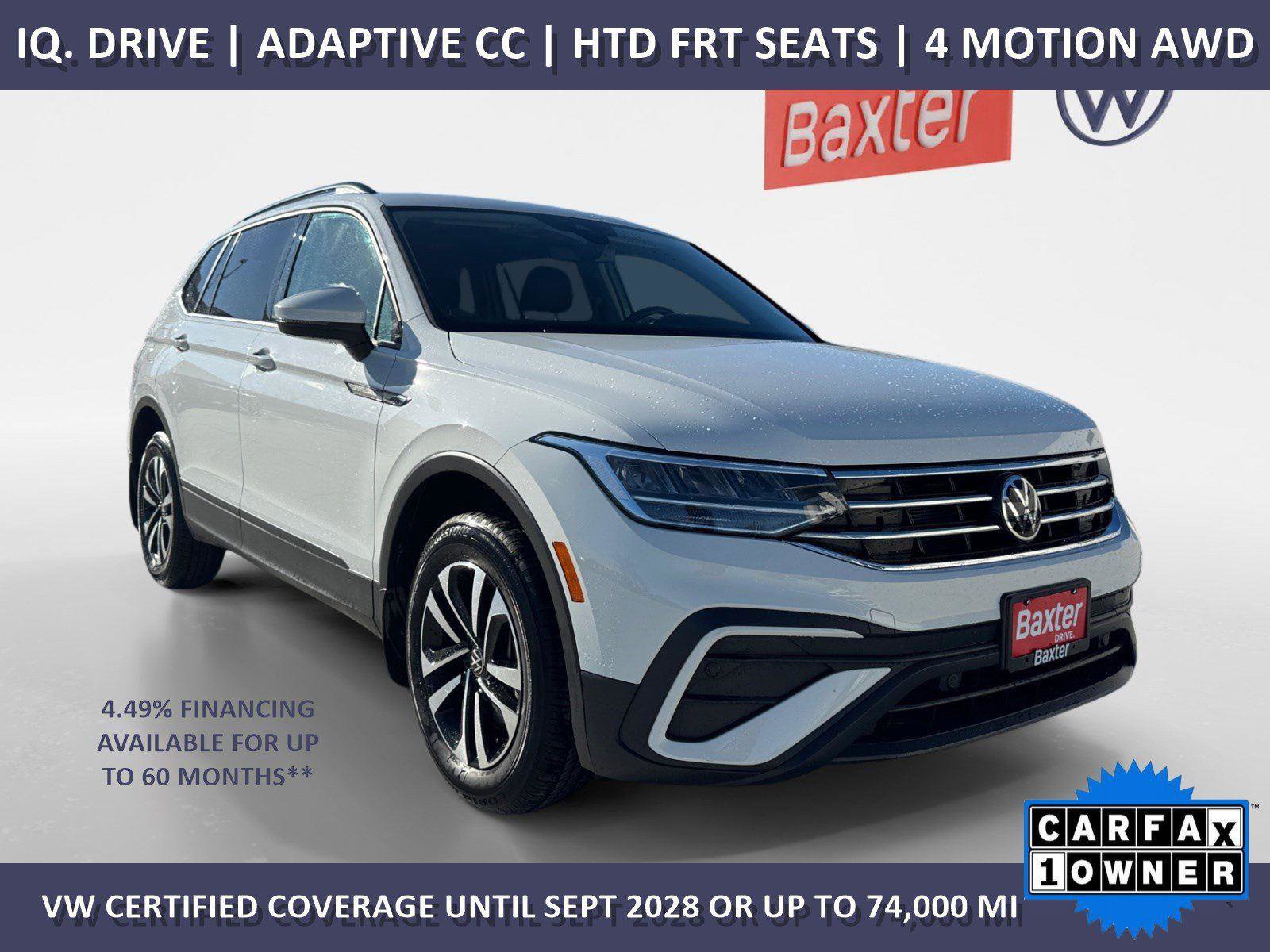 Certified 2022 Volkswagen Tiguan S w/ Driver Assistance Package image 1