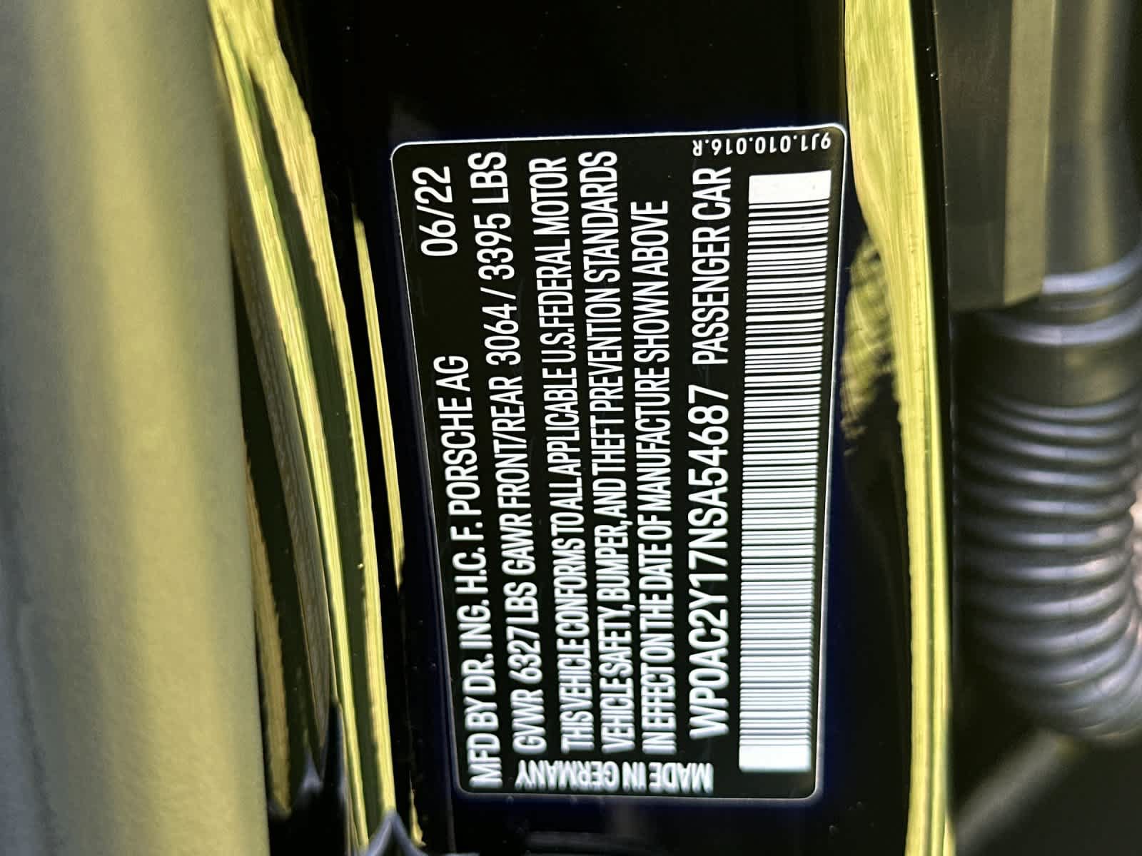 Certified 2022 Porsche Taycan Turbo S AWD/4WD image 32