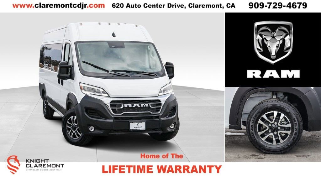 New 2024 RAM ProMaster 3500 w/ Storage Group image 1