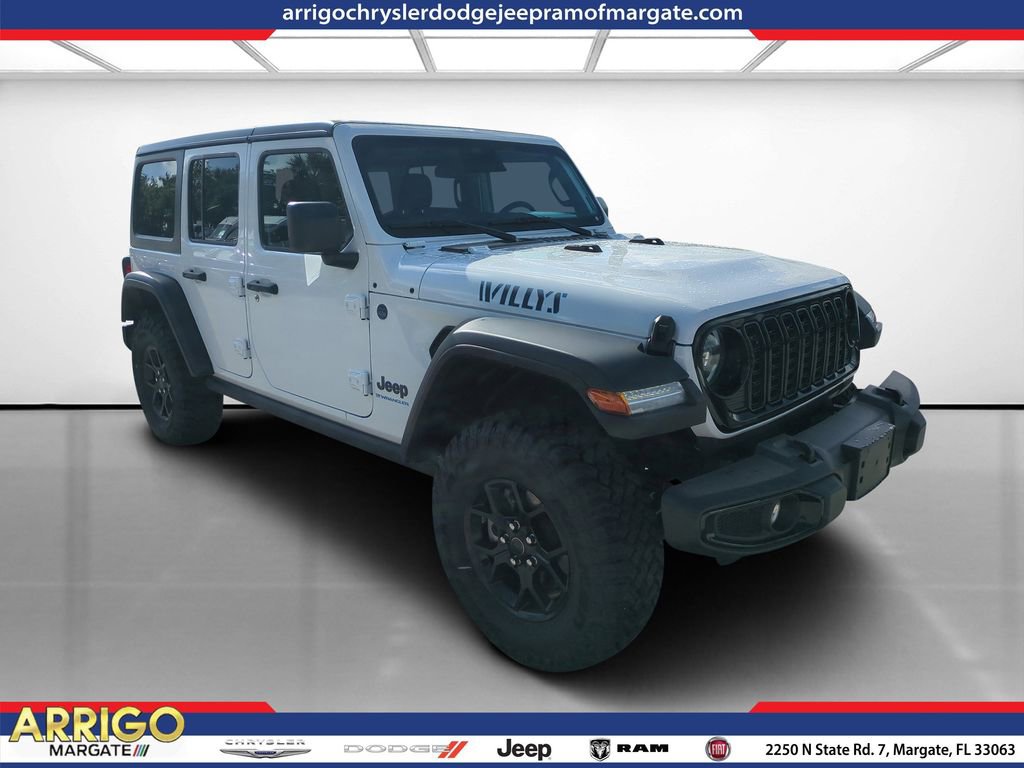 Used 2025 Jeep Wrangler Unlimited Sport S 4xe image 1