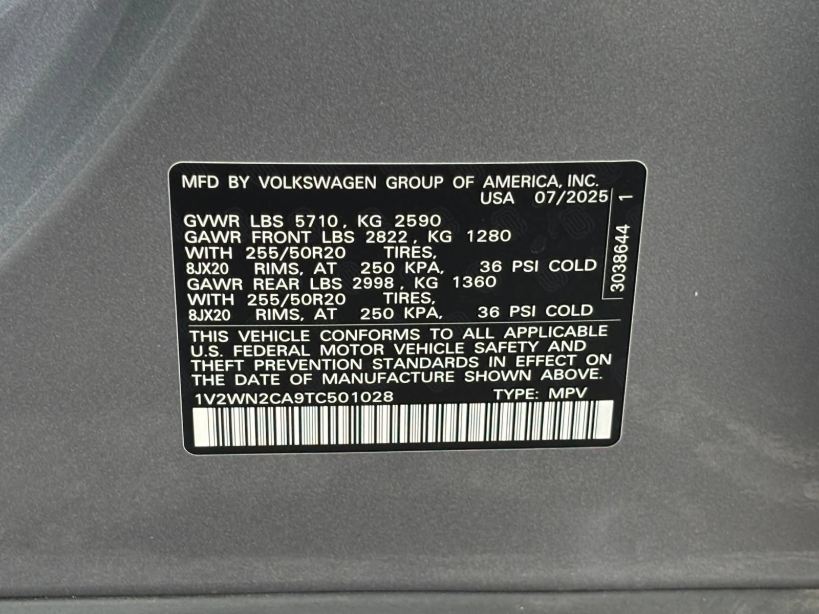 Used 2026 Volkswagen Atlas SE FWD image 32
