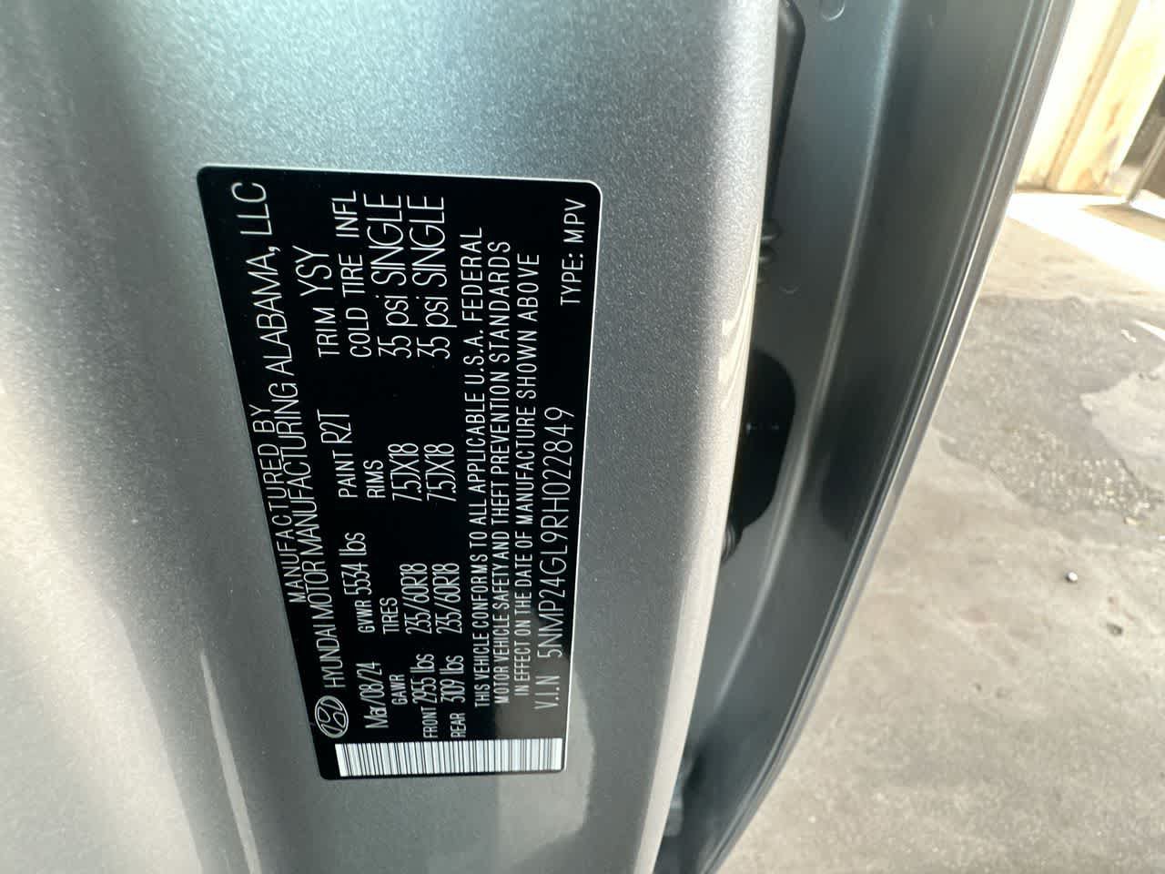 Used 2024 Hyundai Santa Fe SEL FWD image 29