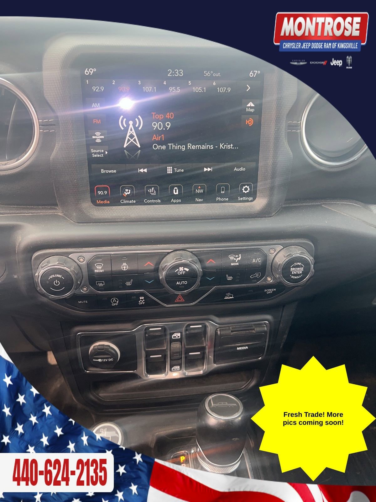 Used 2020 Jeep Gladiator Overland w/ Popular Equipment Package image 8