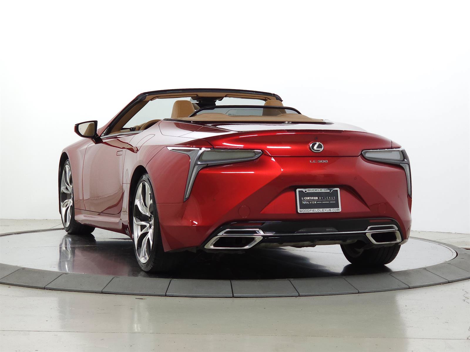 Certified 2022 Lexus LC 500 Convertible w/ Touring Package RWD image 6
