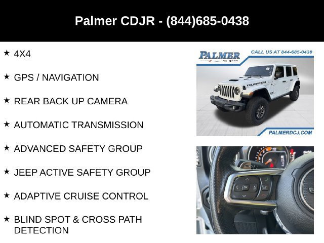 Used 2023 Jeep Wrangler Unlimited Rubicon 392 w/ Trailer Tow Package AWD/4WD image 6