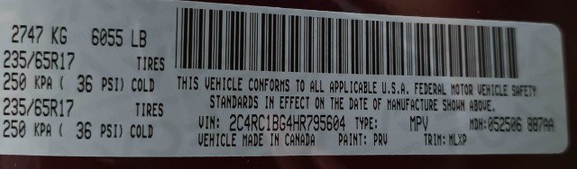 Used 2017 Chrysler Pacifica Touring-L FWD image 43