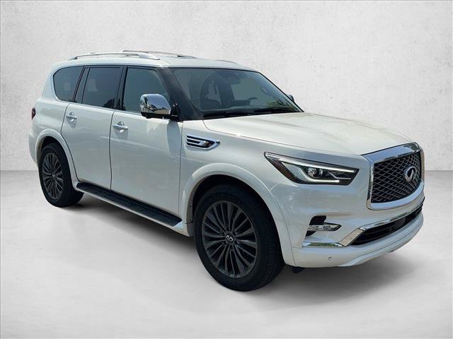 Used 2023 INFINITI QX80 Sensory w/ Cargo Package AWD/4WD video 3