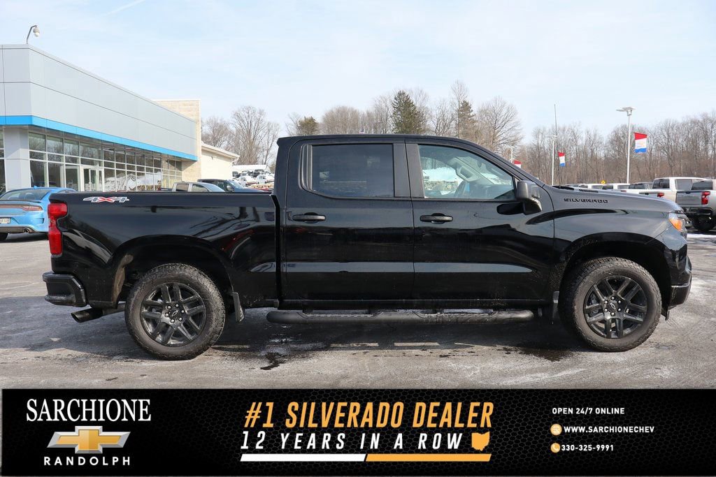 New 2026 Chevrolet Silverado 1500 Custom w/ Turbomax Blackout Package image 1